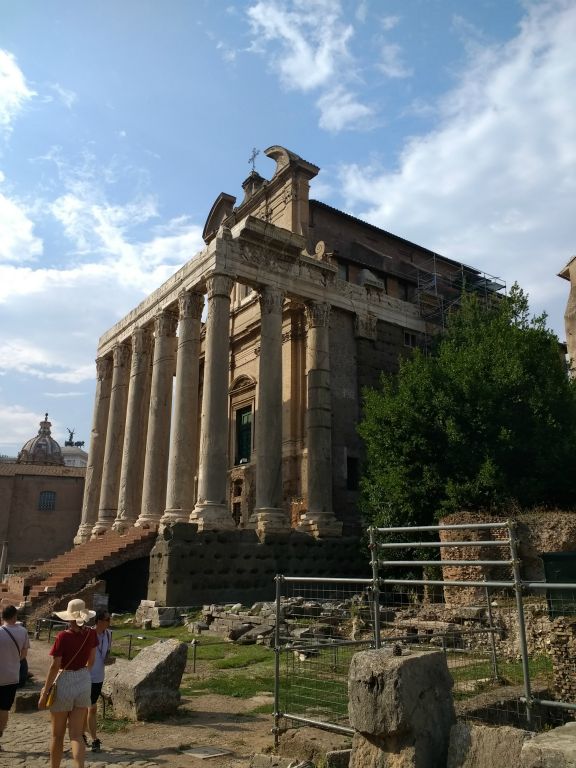 Roman Forum - Temple of Antoninus and Faustina